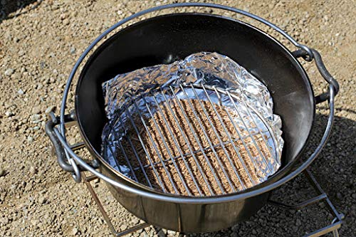 CAMPINGMOON Round Cooling Rack Roasting Rack for Baking Stainless Steel W24 Diameter φ9.5inch/φ24cm - color: Dia 9.5 inches, W24