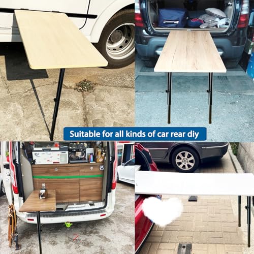 Benbuoo Folding Adjustable Table Legs 27 to 41 inch, Metal Telescopic Storage Desk Legs for Outdoor Camper, RV, Coffee Dinner Table, Tabletops, Kitchen, DIY Bar Desk, Tablesaw, 2pcs Black - size: 26-41'' 2pcs