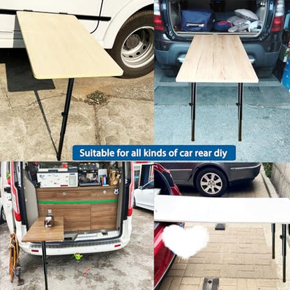 Benbuoo Folding Adjustable Table Legs 21 to 35 inch, Metal Telescopic Storage Desk Legs for Outdoor Camper, RV, Coffee Dinner Table, Tabletops, Kitchen, DIY Bar Desk, Tablesaw, 4pcs Black - size: 21-35'' 4pcs