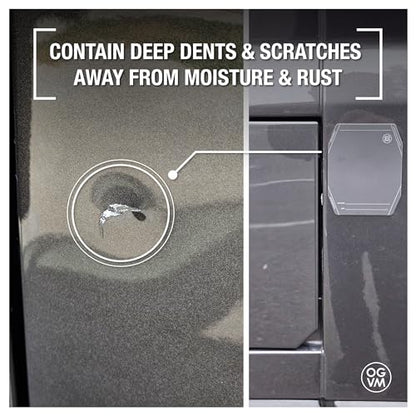 OpenGlass Van Mods - Vandaid Adventure Patches (Dark Grey, 3 Pack) - Automotive Scratch and Dent Cover, Car Rust Patch & Car Scratch Repair - color: Dark Grey