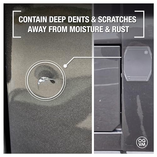 OpenGlass Van Mods - Vandaid Adventure Patches (Lght Grey, 3 Pack) - Automotive Scratch and Dent Cover, Car Rust Patch & Car Scratch Repair - color: Light Grey