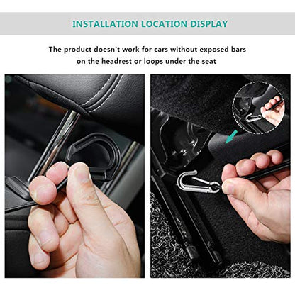 Dog Car Net Barrier 3 Layer 15.7''×13.7'' with Auto Safety Mesh Organizer, Stretchable Storage Bag Backseat Mesh Universal for Cars, SUVs -Easy Install, Safer to Drive with Pets and Children - size: 13.7 in × 15.7 in