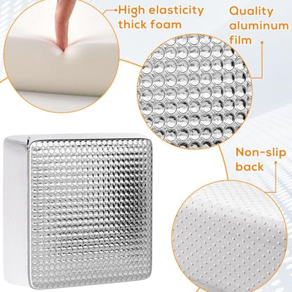 1PCS RV Skylight Insulator 14x14x2.8,RV Vent Insulator and Skylight Covers,Waterproof RV Vent Covers for Inside Camper,RV Sunroof Skylight Shade Skylight Pillow for Shower