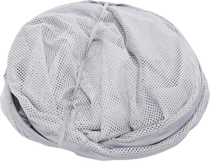 Whitmor Mesh Popup Laundry Hamper 3 Compartment Sortable Horizontal Collapsible Laundry Basket for Clothes Laundry Room Bedroom - size: 23.25"L x 13.5"W x 33.5"H