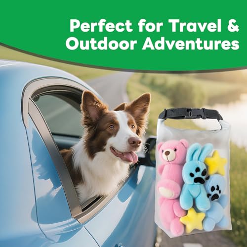 Dog Food Storage Bag with Roll-Top Closure, for Camping Trip, Dog Boarding, Food Grade, 14 Cups