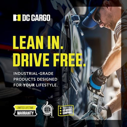DC Cargo Flag Magnet for Trucks (4 Pack) Used for Mesh Safety Oversize Flag W/Wire Mount - Oversize Load Signs for Trucks - Mark Your Wide Load Signs for Trucks for Safely and Visibly - Magnet ONLY