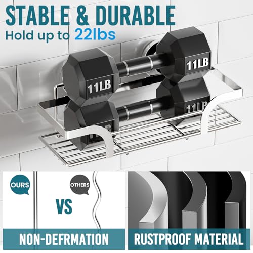 TAILI Shower Caddy Suction Cup 2 Pack, Heavy Duty Bathroom Basket, Bath Shelves for Inside,Stainless Steel Shower Holder for Bathroom Storage & Home Decor - style: 2 × Silver Basket