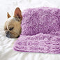 Pet Dog Bed Blankets, Fluffy Fleece Dog Throw Blankets Sleep Mat,Soft Puppy Blankets Cat Kitten, S M L XL,Fuzzy Reversible Sherpa Blanket for Bed, Couch, Sofa, Travel,Washable & Lightweight - color: Purple, size: 30 INCH X20 INCH
