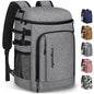Capolo 36/45 Cans Cooler Backpack Insulated Waterproof for Women Men Lunch Backpack Coolers Leak Proof Soft Cooler Bags - color: Grey, size: 45 Cans