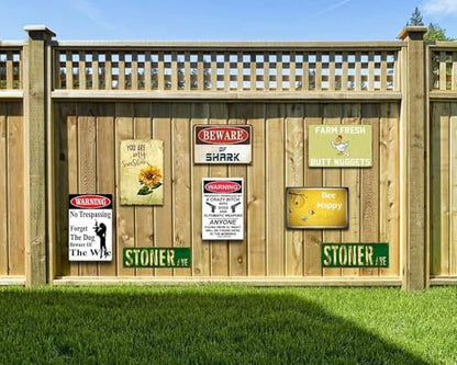 Funny Duck House Sign Waddle On Inn - Backyard Duck Gifts - Metal Sign - Homestead Sign - Wooden Sign with Saying 4x16 Inch - color: tin sign005, size: 4x16 inch