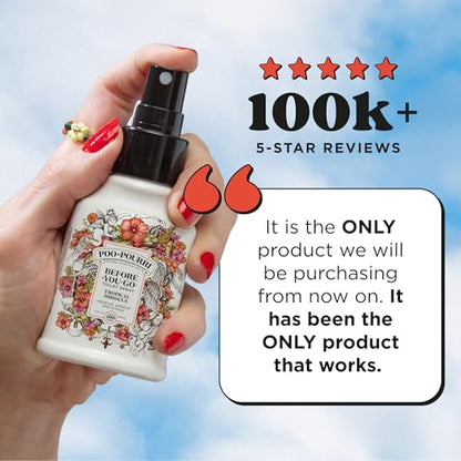 Poo-Pourri Before-You-Go Toilet Spray, Tropical Hibiscus, 2 Fl Oz - Hibiscus, Apricot and Citrus - size: 2 Fl Oz (Pack of 1)
