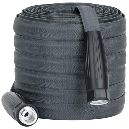 LINEX Lightweight Garden Hose 100 ft Ultra Flexible, Kink-Free for Outdoor Water Hose Non-Expanding, Burst-Resistant, Heavy Duty RV Hose 5/8 inch - size: 100 FT