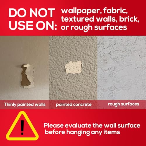 AIERSA Wall Hangers Without Nails,20 Pcs Picture Hangers Without Nails,Hang Pictures Frame On Wall No Nails,Nail Free Stickers for Walls,Drill Free Adhesive Hooks,Adhesive Screwless Screws(10mm) - color: 20photo hooks