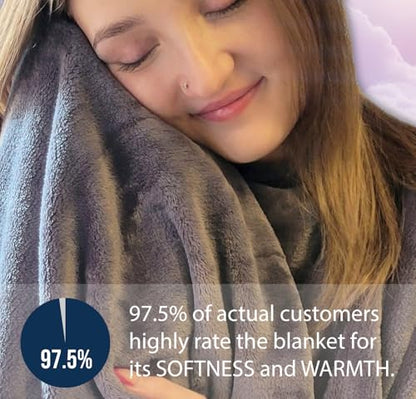 SMART TRAVEL Travel Products Cozy Warm Compact Travel Blanket Travel Blanket Airplane Compact with Bag Travel Essentials for Airplane Long Flight Essential for Woman,Men,Kids