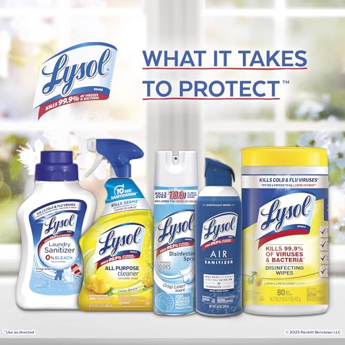 Lysol Disinfecting Wipes To-Go Pack, Lemon Scent, 15 Count (Pack of 3)