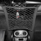 3 Layer Car Mesh Organizer Between Front Seats, Pet Dog Kid Net Barrier Car Net Pocket Elastic Storage Bag Tissue Purse Holder for SUV Truck Van, 15.7 x 13.7 Inch - size: 15.7 x 13.7 Inch