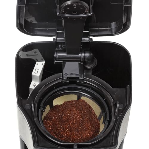 Capresso 5-Cup Mini Drip Coffee Maker, Black and Stainless Steel - color: Black