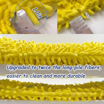 Shoe Washing Machine Bag - Set of 2 Shoe Washing Bags, Side Mesh for Insoles Sock, 360° Deep Clean Laundry Bag, Reusable Shoe-Bag for Washing Machine, Cleaning Bag for Sneakers - color: Yellow
