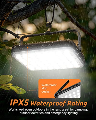Eventek 20000mAh Rechargeable LED Camping Lantern - Ultra Bright Camping Lights & Portable Power Bank, 144H Long Runtime, IPX5 Waterproof Emergency Lights for Home Power Outages, Hurricane Gear