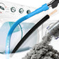 Holikme 2 Pieces Dryer Vent Cleaner Kit, Dryer Lint Vacuum Attachment and Flexible Dryer Lint Brush, Dryer Vent Vacuum Hose Attachment,Blue - color: Blue