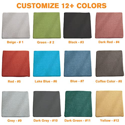 Customize Bench Cushion & Chair Pads - Loveseat Sofa Cushion Replacement for Indoor/Outdoor Use