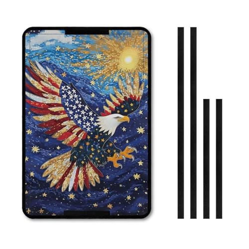 Bald Eagle RV Door Window Shade 250 Years of America RV Door Shade Window Cover Decorative Travel Privacy Camper Door Window Shade Sun Protection - color: 250 Years American Eagle