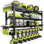 Hipidian Fathers Day Best Gifts for Daddy, Heavy Duty Power Tool Organizer Wall Mount- 400lb Capacity 4-Tier Storage Rack with 8 Drill Holders for Garage Tools, Birthday Gifts for Men Dad Husband - size: 7.48 x 31.5 x 15.75 inches