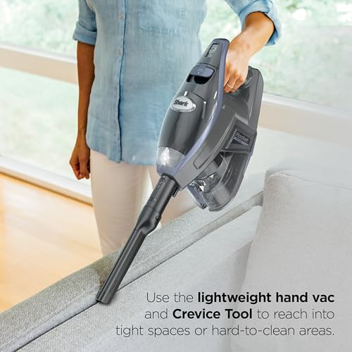 Shark Rocket Pro DLX | Corded Stick Vacuum | Removable Hand Vacuum, Advanced Swivel Steering, XL Dust Cup Capacity | Crevice Tool, Upholstery Tool & Anti-Allergen Dust Brush | Gold | HV371GD - color: Gold