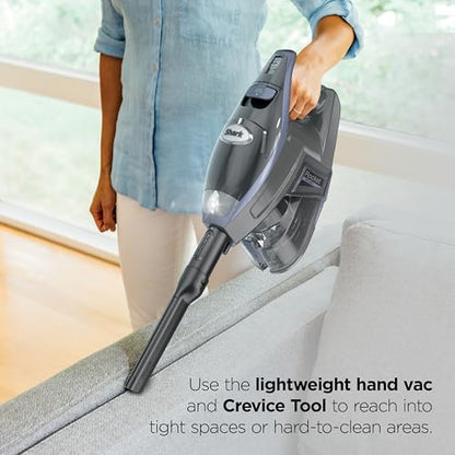 Shark Rocket Pro DLX | Corded Stick Vacuum | Removable Hand Vacuum, Advanced Swivel Steering, XL Dust Cup Capacity | Crevice Tool, Upholstery Tool & Anti-Allergen Dust Brush | Gold | HV371GD - color: Gold