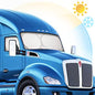 Semi-Truck Sun Shade for Windshield and Side Windows | 300T Sunshade Maximum Coverage | Block Sun Heat Rays |Fits for Semi, Commercial & Big Rig Truck, RV (Side Velcro)…