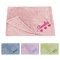 Personalized Dog Blanket with Pet Name, Custom Dog Blanket, Personalized Embroidered Flannel Puppy Blanket, Customized Cat Bed Blankets with Pattern, Pet Cat Dog Gifts for Christmas - size: Medium