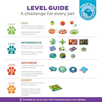 Outward Hound by Nina Ottosson Activity Matz Fast Food Fun Plush Dog Puzzle Mat Dog Enrichment Dog Toy, Level 2 Intermediate, Multicolored - color: Activity Matz Fast Food