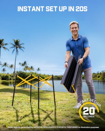 FanttikOutdoor Zeta V11 Pro Camping Table, Portable Folding Roll Up Table with Lightweight Aluminum Top & Carry Bag for Camping, BBQ, Tailgating Party, Picnic, Backyard, Large - size: 27.8" x 27.6" x 26.9"