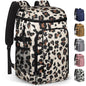 Capolo 36/45 Cans Cooler Backpack Insulated Waterproof for Women Men Lunch Backpack Coolers Leak Proof Soft Cooler Bags - color: Leopard, size: 36 Cans