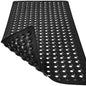 TEESHLY Bath Mat for Tub & Shower, Non Slip Soft Bathmat with Suction Cups & Drain Holes, Machine Washable Bathtub Floor Liner Mats for Bathroom, 35x16 Inch, Black - color: Black (Opaque)