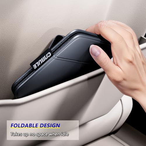 Tumecos 2Pcs Multifunctional Car Storage Box,Trash Can, Auto Door Side Organizer,Large Capacity Storage Bag,Foldable Back Seat Storage Pocket, Car Accessories Organizer Box(Style B) - style: Style B