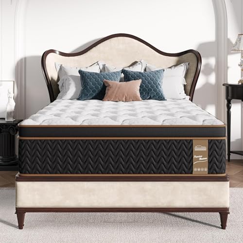 10 Inch Twin Mattress,Twin Size Mattress in a Box, Modern New Memory Foam Hybrid Mattresses, Pillow Top Bed Matress with Breathable Comfortable for Sleep, RV Medium Firm for Lumbar Support - size: Twin 1