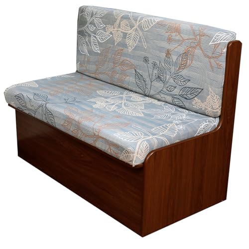 CRFATOP 2 Pieces RV Couch Covers for Sofa Bed Printed Large Camper Cushion Slipcover Stretch 3 Seat Rv Dinette Cushion Furniture Protector for Jackknife Sleeper Sofas, 1 Backrest & 1 Bench Cover,D07 - color: Color D07, size: 1 Set