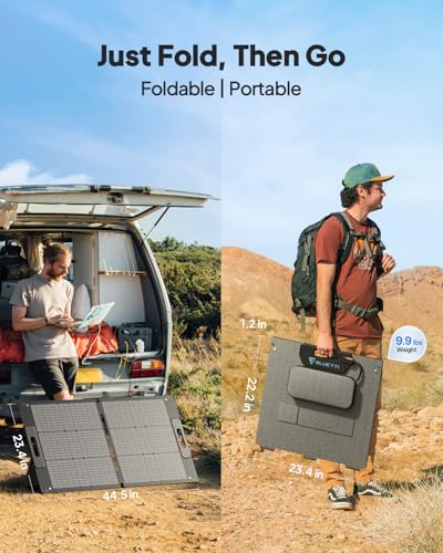 BLUETTI Elite 100 V2 Solar Generator with 100W Solar Panel (Ships Separately), 1024Wh Portable Power Station w/ 4 1800W AC Outlets, 35% Smaller, Ideal for Camping, Emergencies, Backup Power - style: Bluetti Elite 100 V2+100W Solar panel