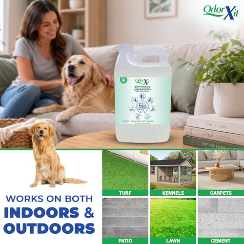 Concentrated Pet Urine Odor Eliminator, Ideal for Cat, Dog Poo and Urine Smell, Versatile & Natural Odor Neutralizer for Home and Outdoor Use, Deodorizer & Absorber, Concentrate, 64oz - style: 64 Fl Oz Concentrate