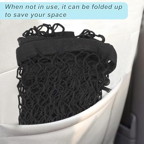 Dog Car Net Barrier, Hook Pet Divider - Black, 47.24"x27.56" - size: 47.24"x27.56"
