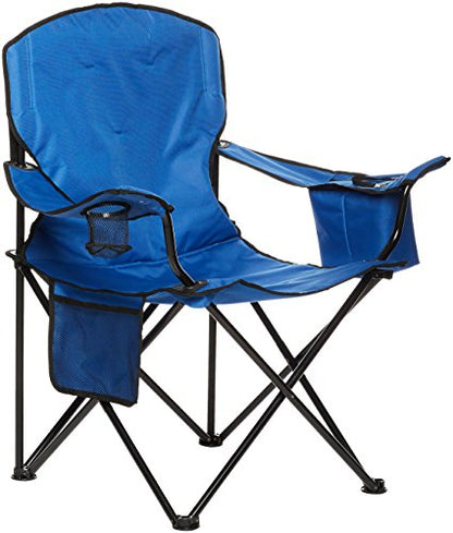 Amazon Basics Camping Chair - style: X Large, Padded, Blue