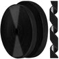 3/4 Inch x 82 Feet Black Hook Loop Strips with Adhesive Heavy Duty, Multi-Purpose Hook and Loop Tape, Double Sided Hook Loop Rolls, Picture Hanging Strips, TV Accessories, TV wall Adhesive Tape - size: 3/4in x 82ft, style: Black