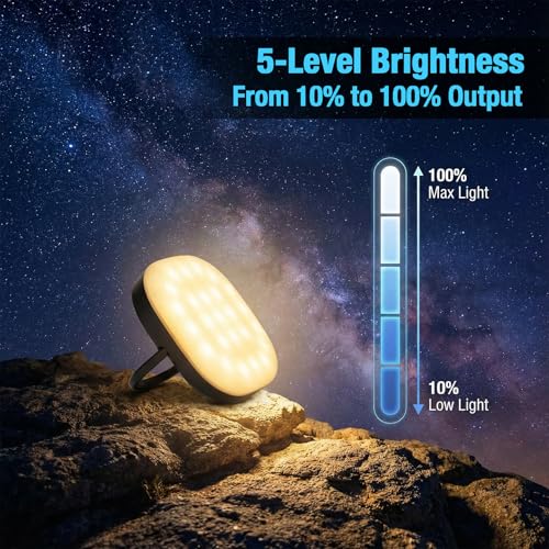 Solar Lantern Remote Control 5000mAh Rechargeable LED Light Camping Essentials 2000 Lumens 5 Light Modes IPX5 Waterproof with USB Charging Lanterns for Power Outages, Fish, Emergency, and Home - style: Remote