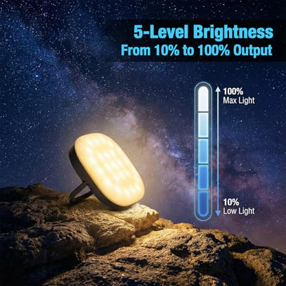 Solar Lantern Remote Control 5000mAh Rechargeable LED Light Camping Essentials 2000 Lumens 5 Light Modes IPX5 Waterproof with USB Charging Lanterns for Power Outages, Fish, Emergency, and Home - style: Remote