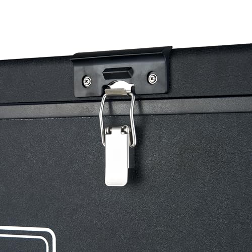 Explorer Bear 12 Volt Refrigerator 12V Car Fridge 12/24V DC 110-240V AC Portable Freezer Compressor Cooler 0℉-50℉ 3-Year Warranty for Truck Van RV SUV Boat Trailer Travel Road Trips Camping… - size: 75L Dual Zone