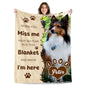 Personalized Dog Blanket with Photos, Dog Memorial Gifts for Loss of Dogs, Custom Dogs Memorial Blanket with Pictures & Name, Customized Pet Blankets Sympathy Remembrance Passing Away Gift - color: Design7