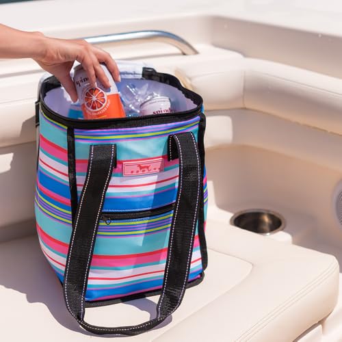 SCOUT Pleasure Chest - Soft, Lightweight, Insulated Cooler, Fits 5 Wine Bottles, Cooler for Beach, Pool, Boat, and Picnics - color: Pink