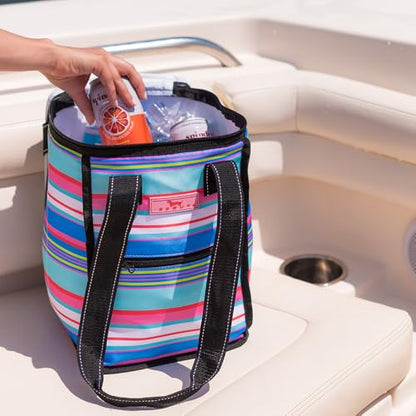 SCOUT Pleasure Chest - Soft, Lightweight, Insulated Cooler, Fits 5 Wine Bottles, Cooler for Beach, Pool, Boat, and Picnics - color: Pink