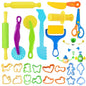 LCY WEDSHI Dough Tool Set, 32 Pcs Dough Tools Sets for Kids Ages 4-8, Dough Accessories Includes Animal Molds, Cutters Roller, Rolling Pins, Safety Scissors, Plastic Knife - style: 32 PCS
